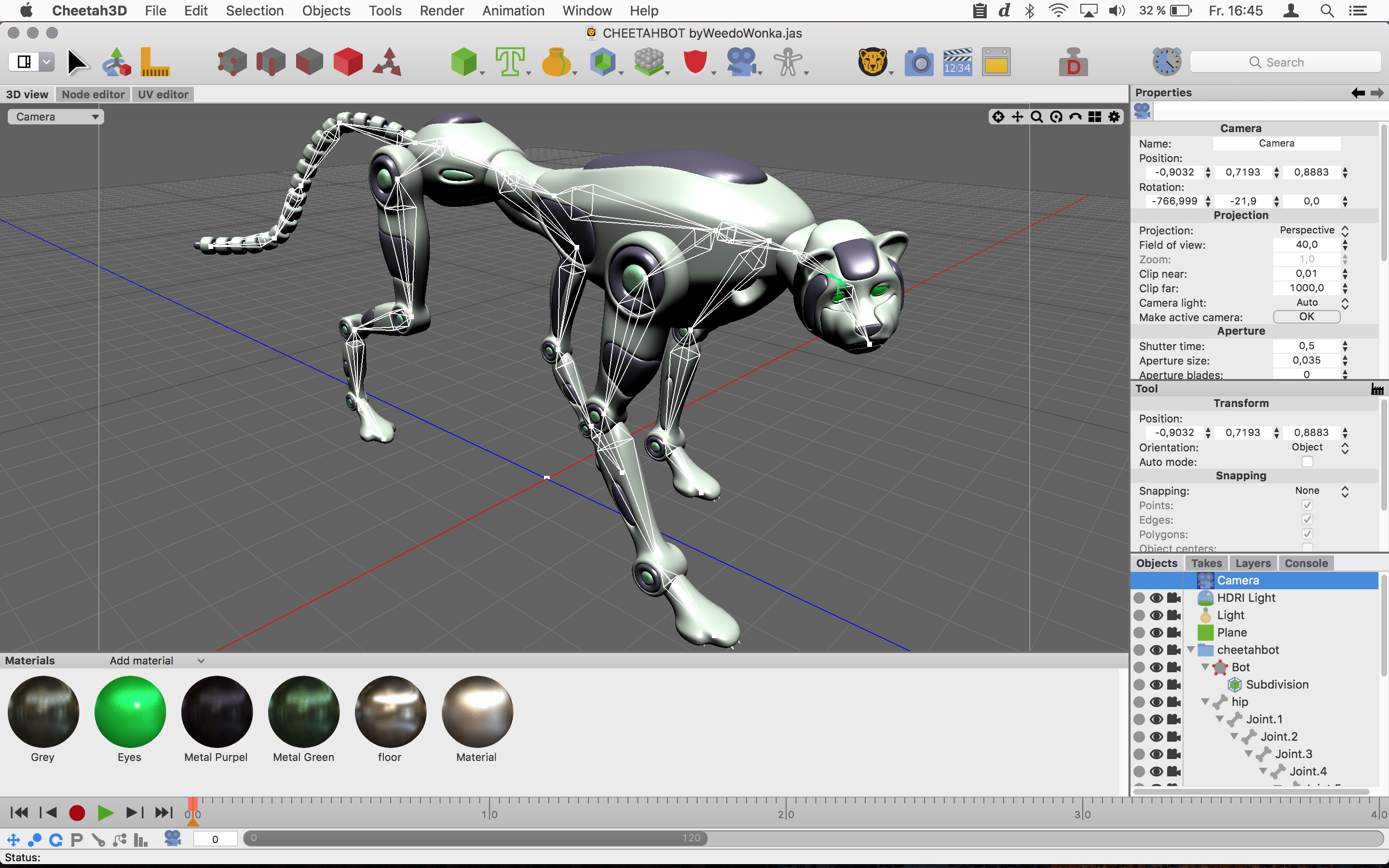 MW3D-Solutions Cheetah3D 7.3.1 Mac 破解版 – 强大易用的3D建模，渲染软件